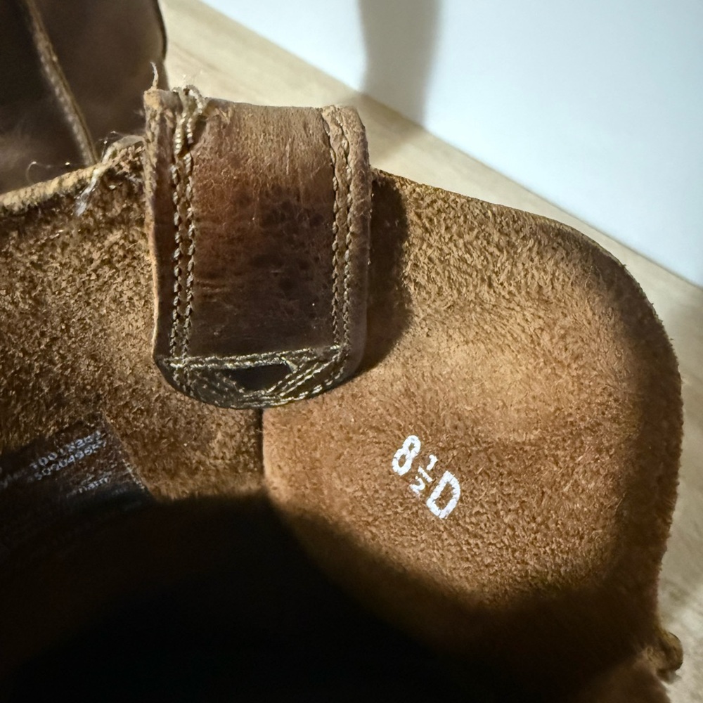 Ariat Rambler Men's 8.5D Brown Leather Boots - Picture 4 of 7
